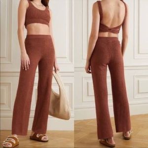 Reformation Isle Two Piece Set in Cinnamon